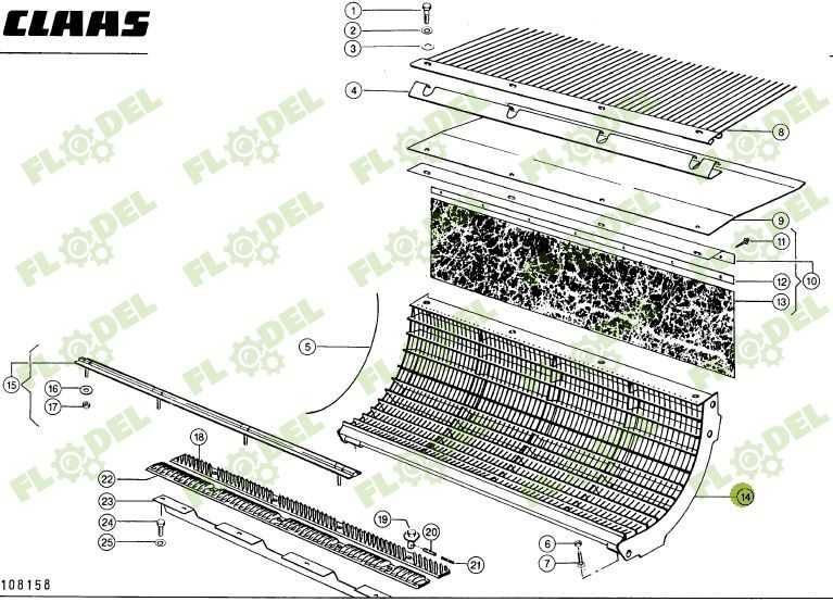 Contrabatator porumb combina CLAAS DOMINATOR 600250