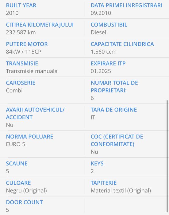 Volvo v50 1.6 Drive Polar