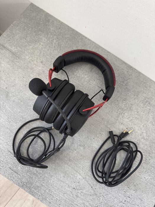 Casti Gaming HyperX Cloud Alpha Red