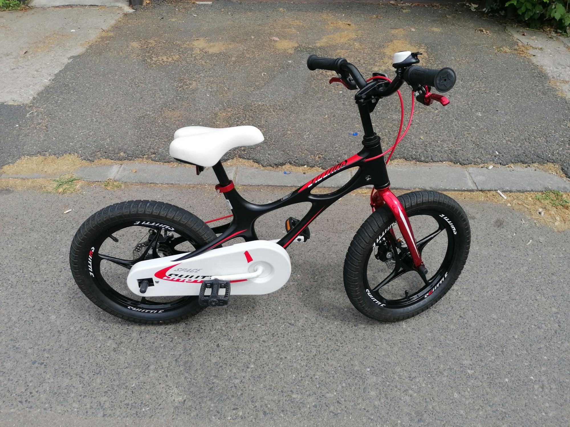 Bicicleta copii RoyalBaby Space Shuttle 16'' Negru