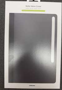 Husa Note View Cover pentru Samsung Galaxy Tab S7+/ S8+  12.4"Black