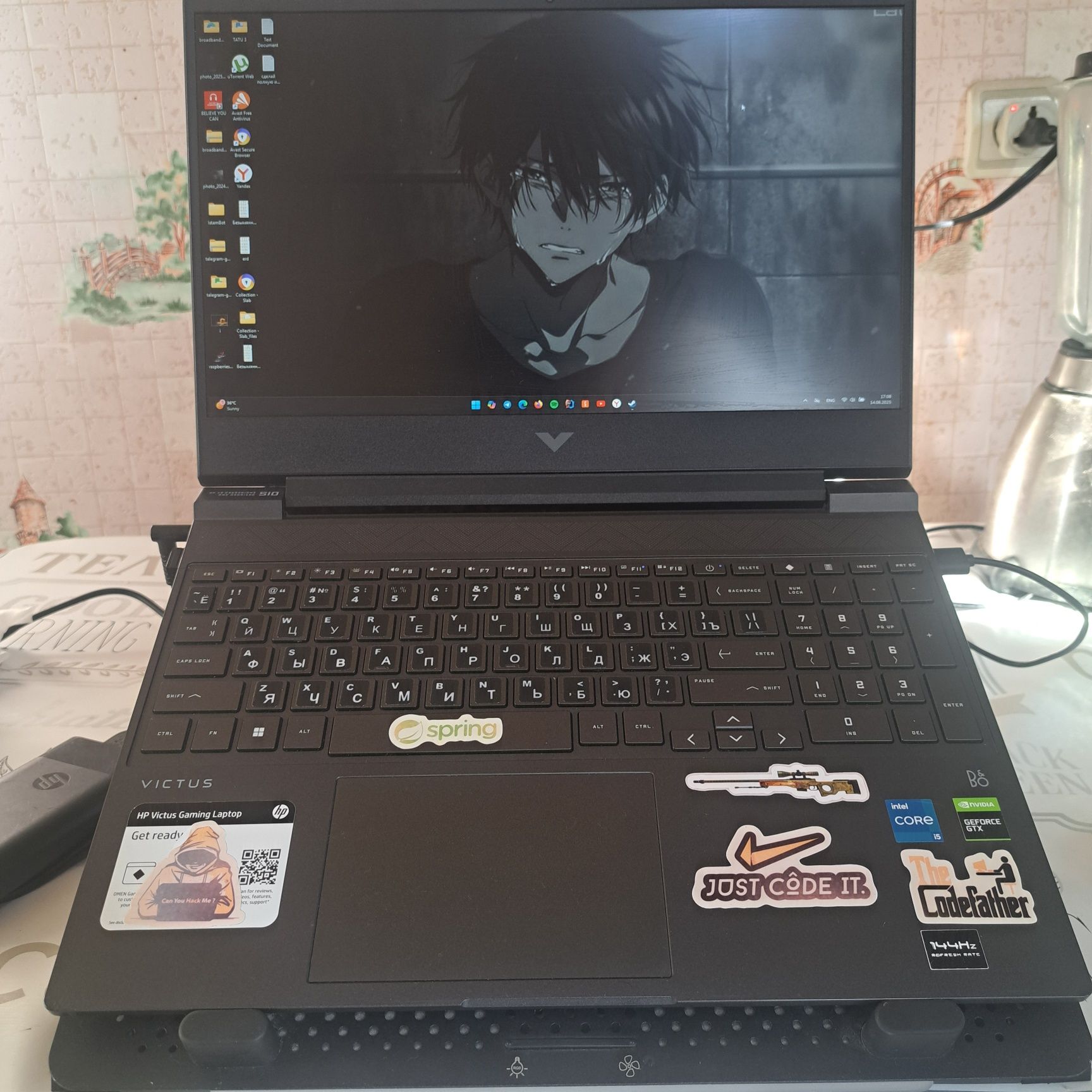 Ноутбук HP Victus  i5-12450H / 24GB / SSD 512GB