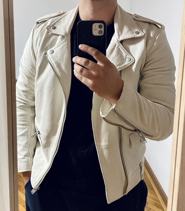 Geaca zara noua piele