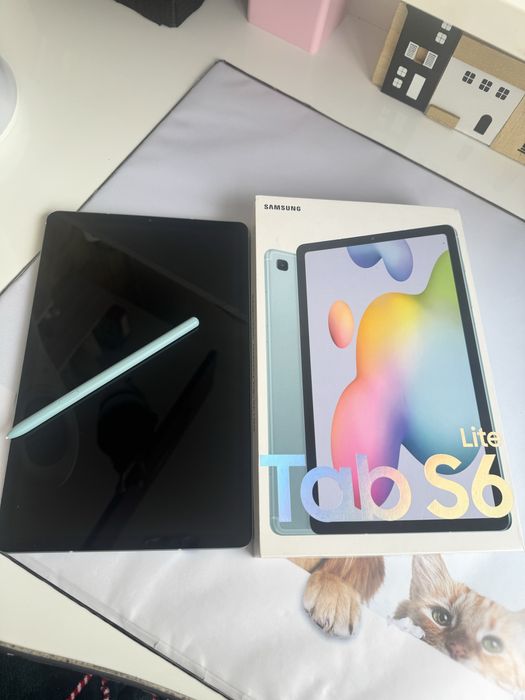 Tableta Samsung Tab S6 Lite cu pix , varianta cu sim