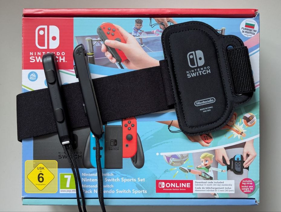 Конзола Нинтендо Switch с външна памет