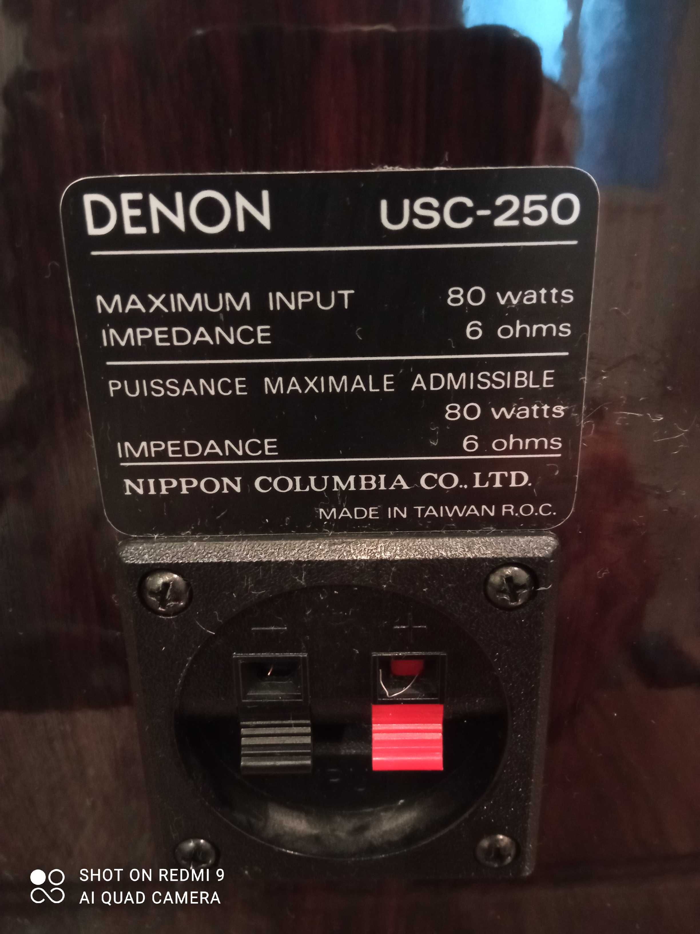 Boxe Denon 80 wați 2way speaker sistem