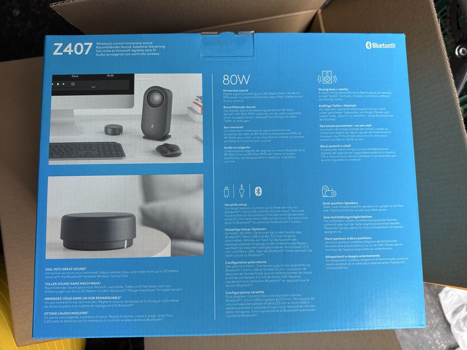 Boxe Logitech Z407, Black