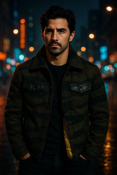 Мужская Куртка зимняя камуфляжная, Пух 90% ,Стильный пуховик