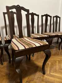 Старинни дървени столове 6 бр.