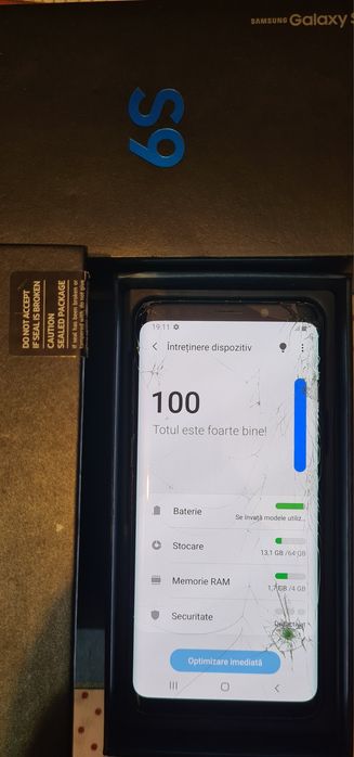 VAND smartphone Galaxy S9