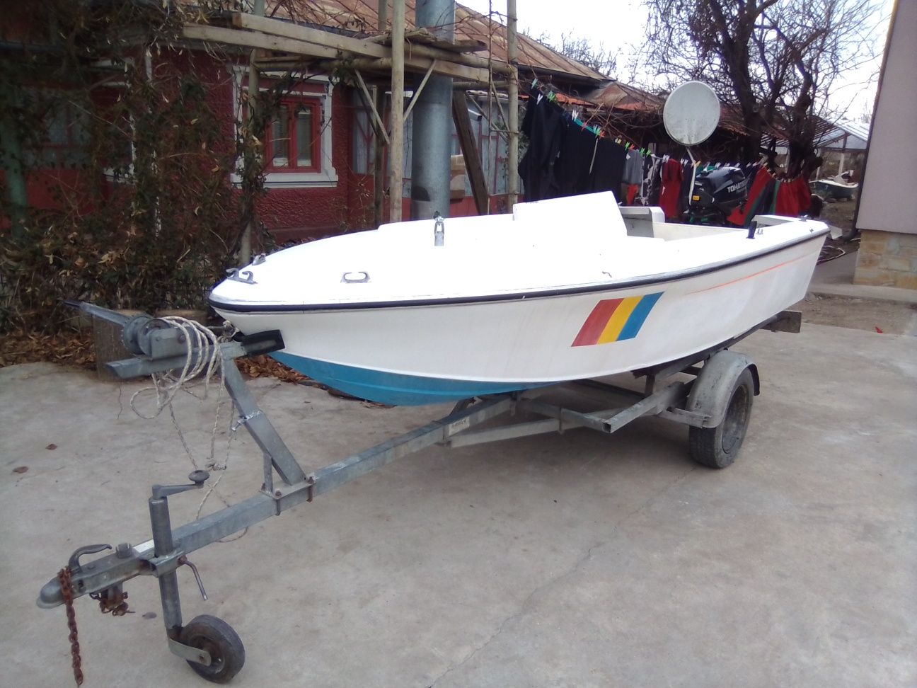 Barca Rio 400 cu motor