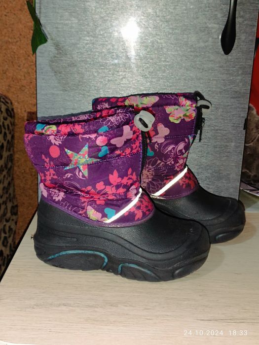 Сапожки резиновые тёплые на 27-28 размер