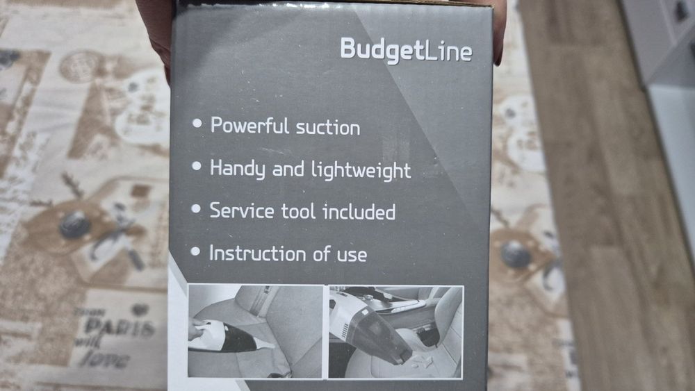 Акумулаторна прахосмукачка за автомобил, на 12 v