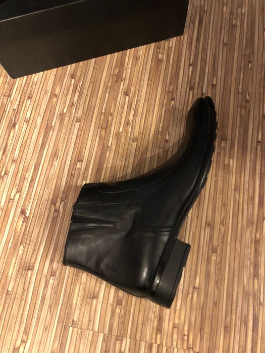 Черни кожени боти-43номер