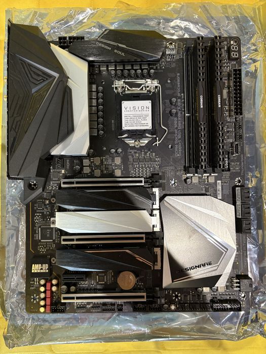 placa de baza gigabyte z490 visionD