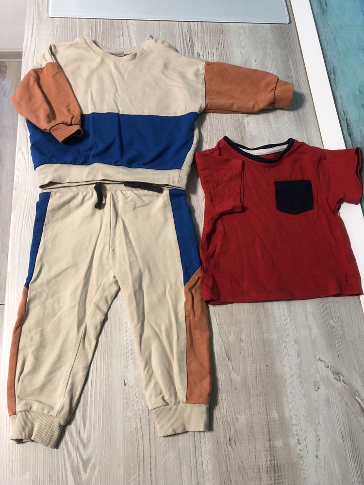 Compleu / trening bebe: bluza + pantalon ‘So cute’, 86 cm, 12-18 luni
