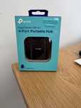HUB USB TP-LINK UH400, 4 porturi USB 3.0, negru