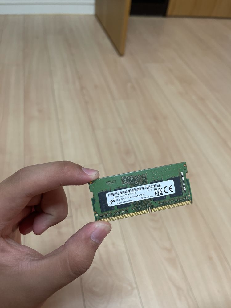 озу ddr4 на 8 гб, 3200мгц, so dimm, компания HP 2019