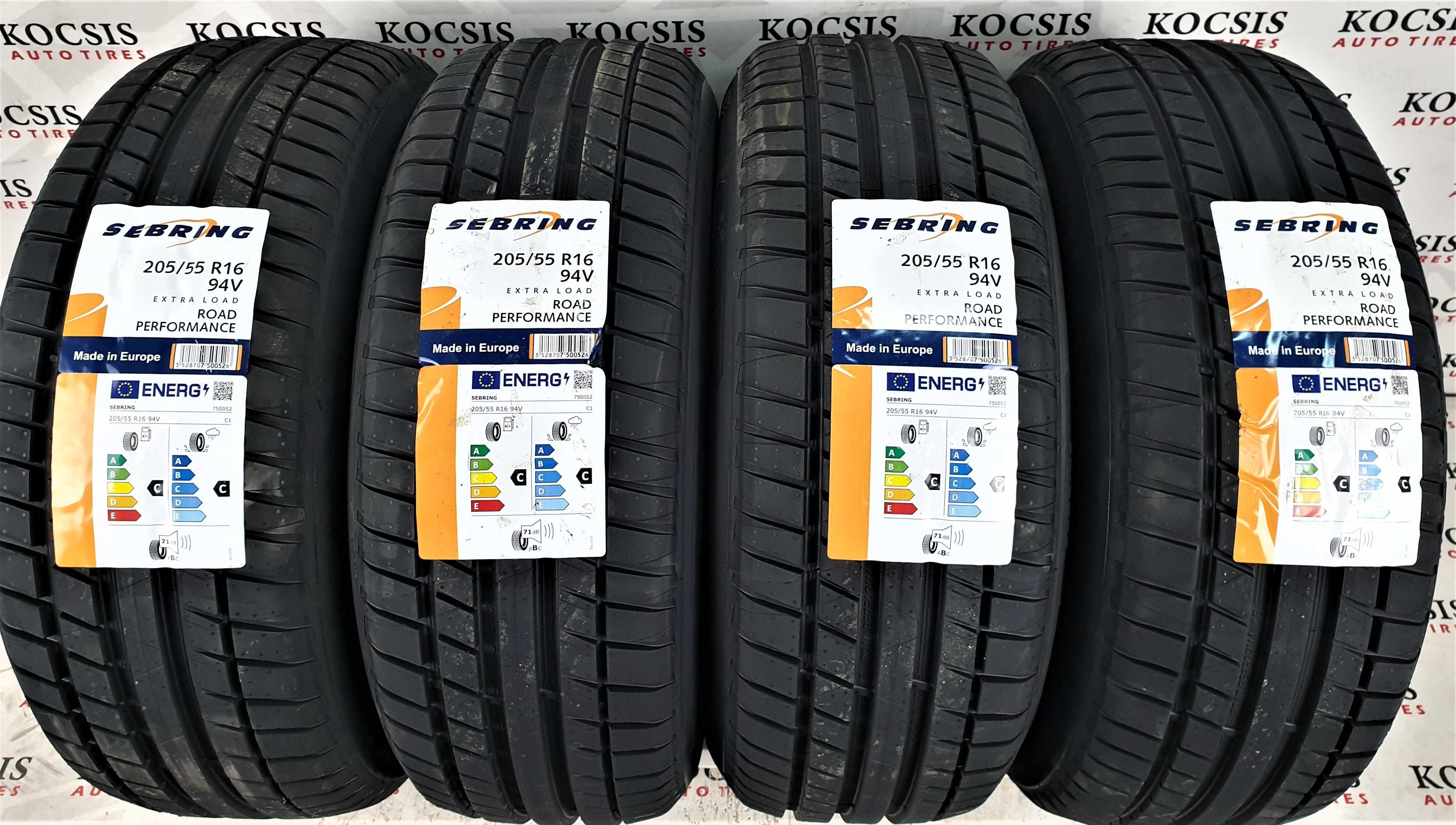 Anvelope noi vara - 205/55/16 - SEBRING by Michelin