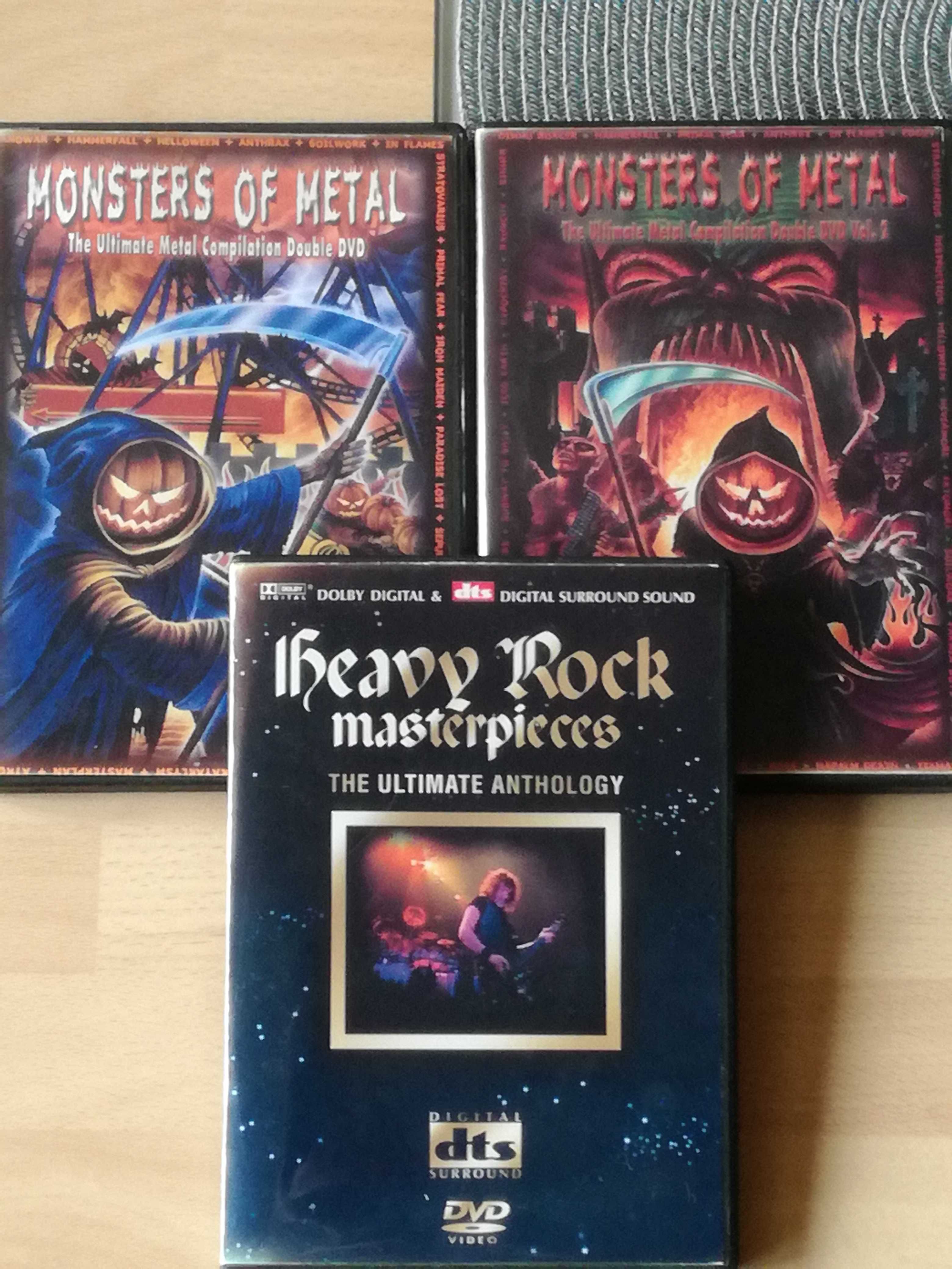 DVD / ДВД дискове ''Hart Rock and Heavy Metal'' - 5 броя