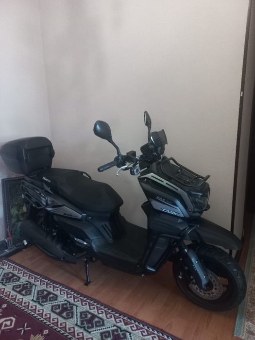 Мопед ABS Moto Tank черный 2024 год