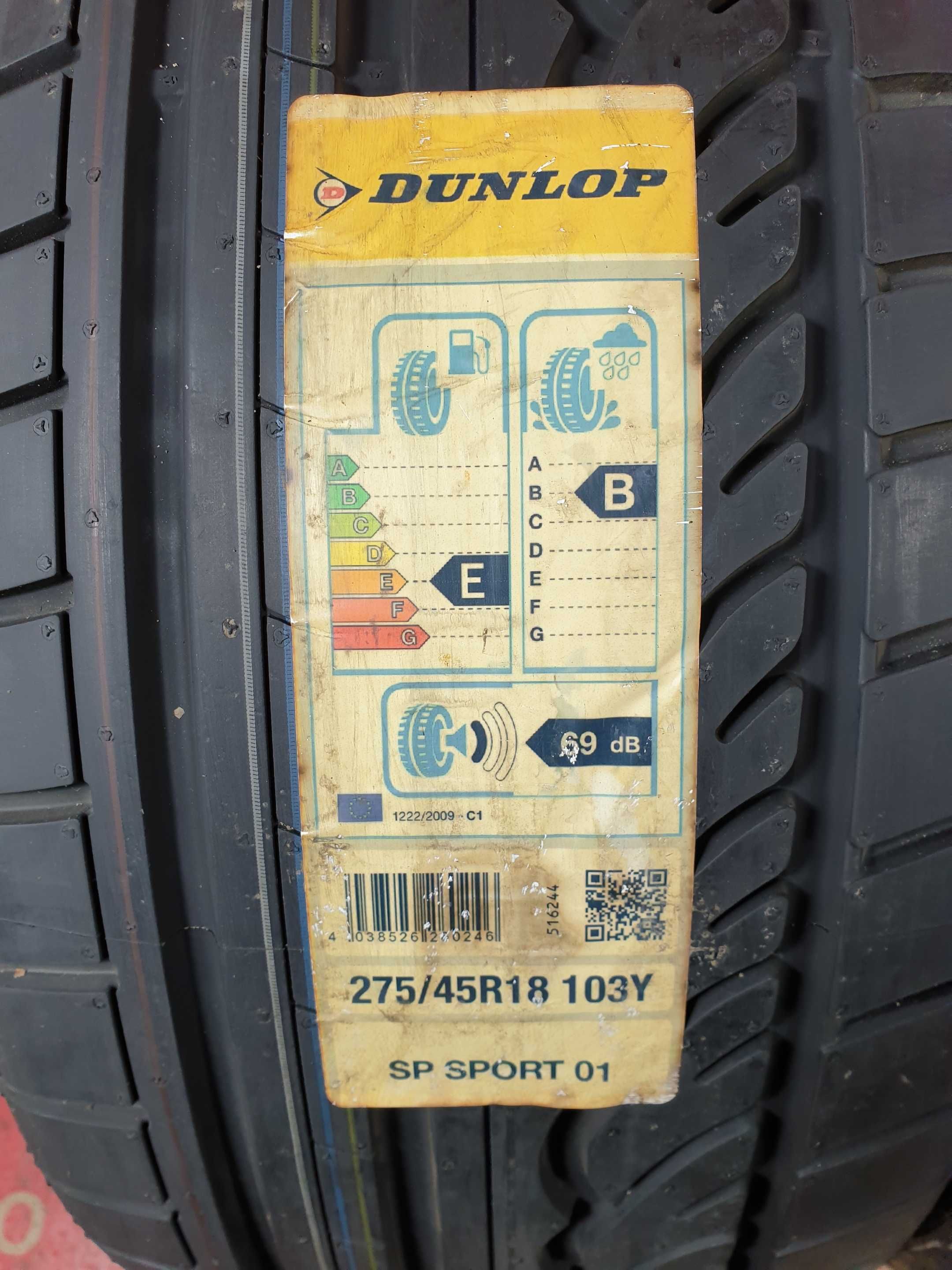 Anvelope de VARA - 275/45/18 - DUNLOP - NOI - DOT 2014 !