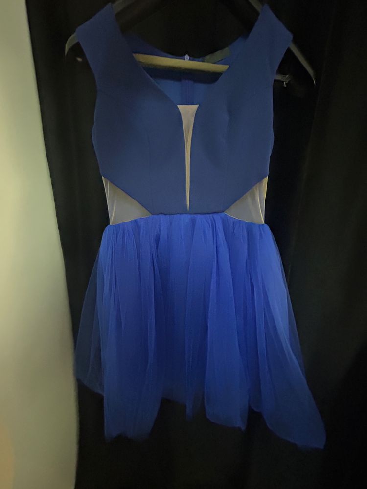 Rochie scurtă albastră