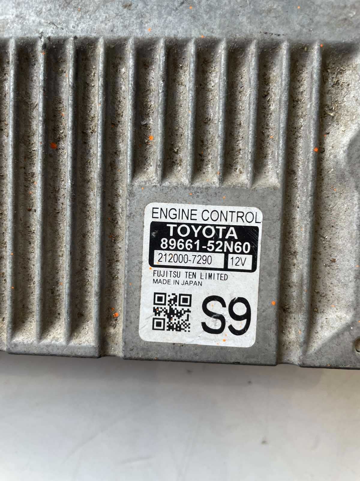 Компютър 89661-52N60 за Toyota Verso S 1.3i, 99 ph., engine 1NR-FE