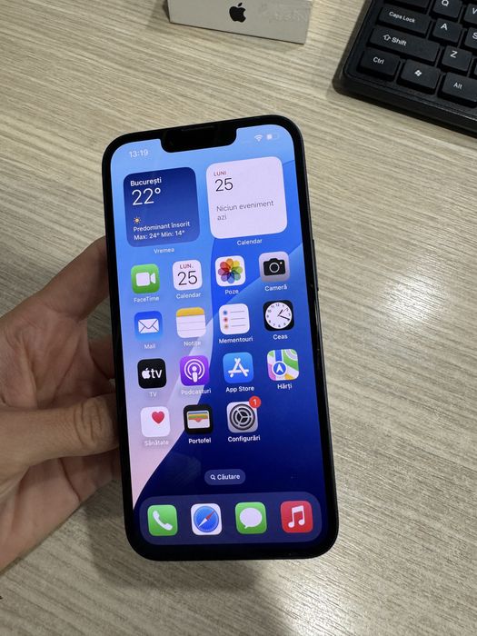 iPhone 14, 128GB, 5G, Midnight, Impecabil/CA NOU/30 Cicluri Incarcari!