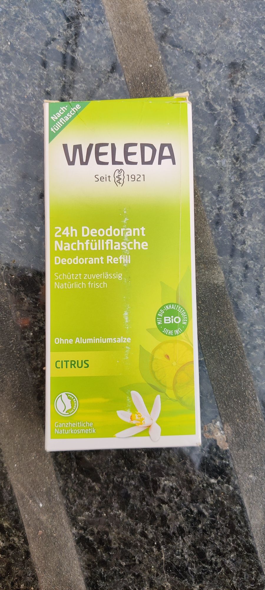 Weleda 24h Citrus Deodorant Spray Refill refill deodorant natural