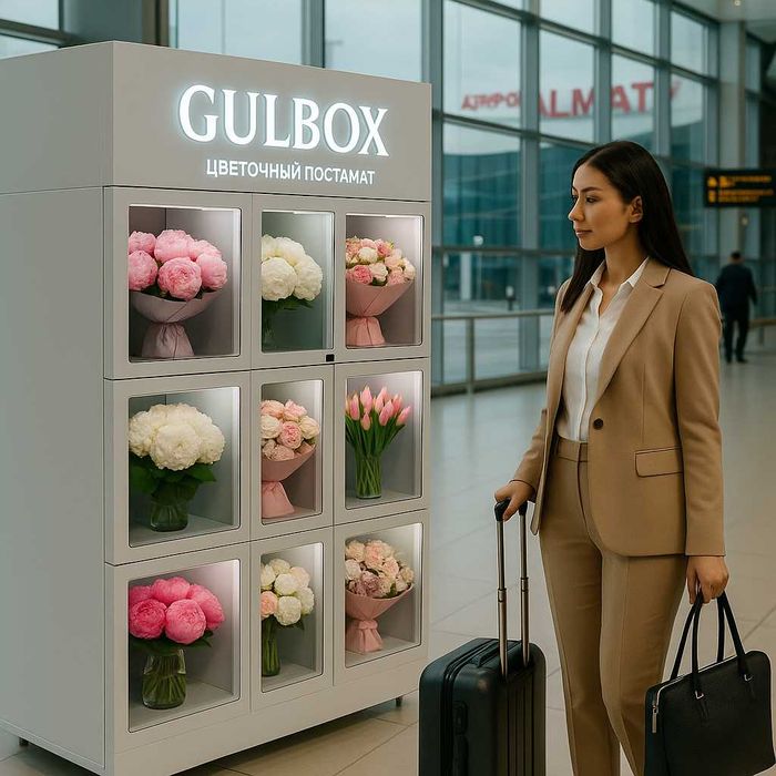 Готовый Бизнес Цветочный постамат без Продавцов 24\7 – пассивный доход