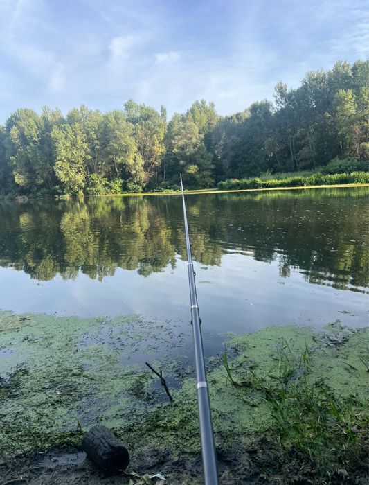 Въдица 3.60 с макара за риболов с плувка