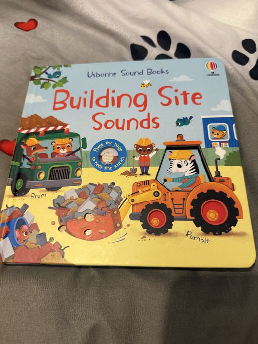 Carte Usborne sound book santier