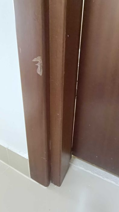 Ușă interior wenge, stare f buna (70x203cm)-toc, balamale + feronerie!