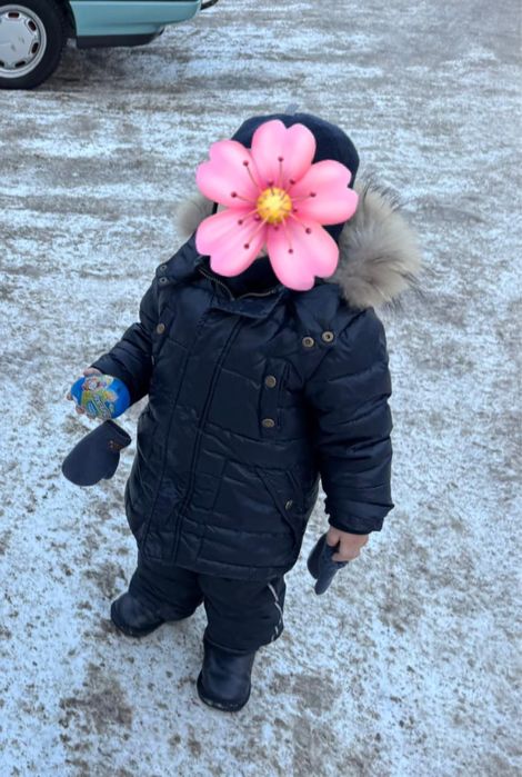 Продам зимний комбинезон на мальчика