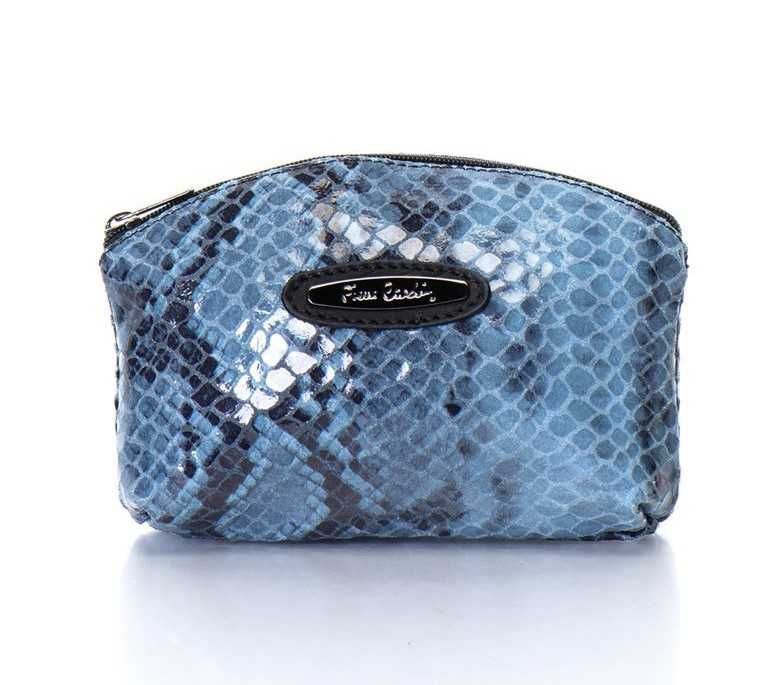 %ПРОМО% PIERRE CARDIN – Дамски несесер ест кожа екзотична 21X5X15см