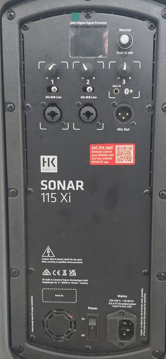 Vand boxe HK SONAR XI 15