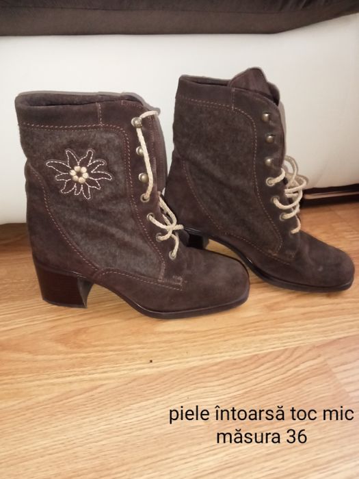 Ghete și cizme din piele