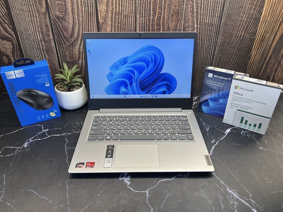 Ноутбук для работы Lenovo IdeaPad 14 | Ryzen 5-3500U | 8GB | 256GB