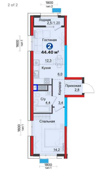 7 млн.сум Ипотека !Акция до 1 декабря! 30% СКИДКА!  [BX]
