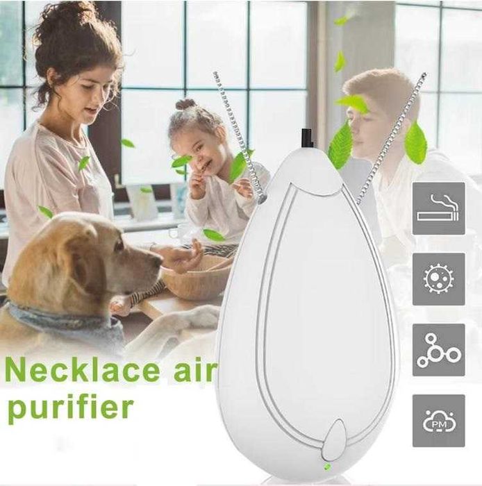 Йонен ВъздухПречиствател Йонизатор Лична Защита Против Вируси Бактерии