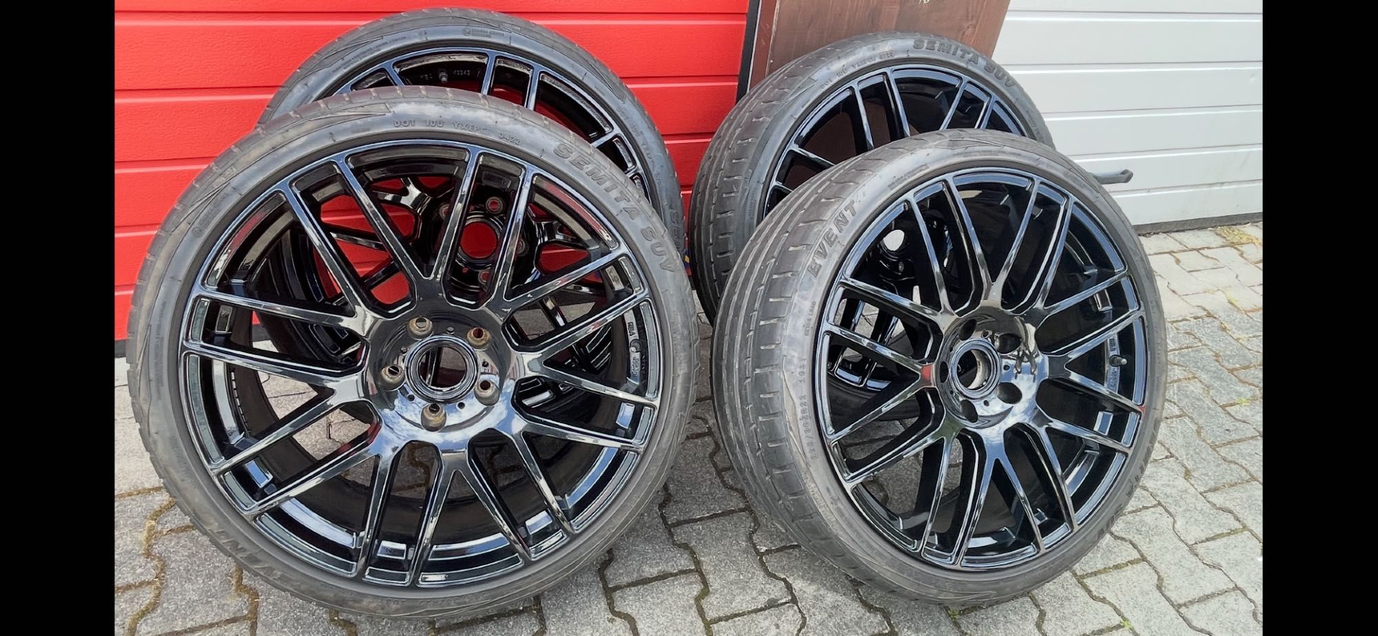 За PORSCHE CAYENNE 22 Zoll Джанти с 295 30 ZR 22 Гуми ДОТ 7/2023 г.
