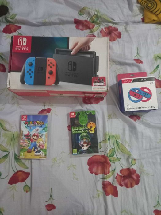 Vând Nintendo switch +jocuri
