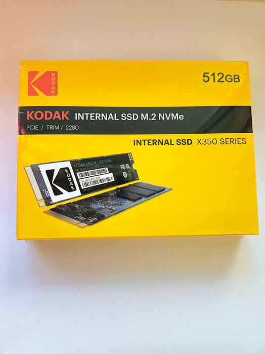 SSD M2,Kodak 512Gb+SSD 2.5"Kodak 512 Gb=250 ron,Laptop ,Ps5,Destop,Nou