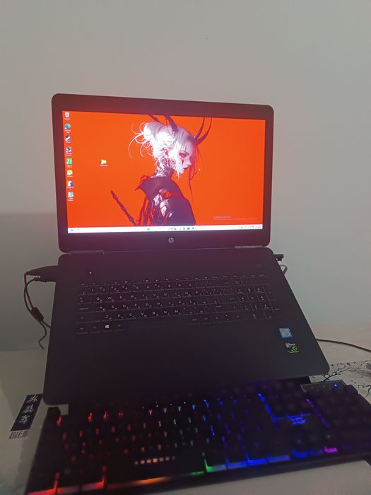 Игровой ноут GTX 1050TI I7 7700HQ HP PAVILLION 17