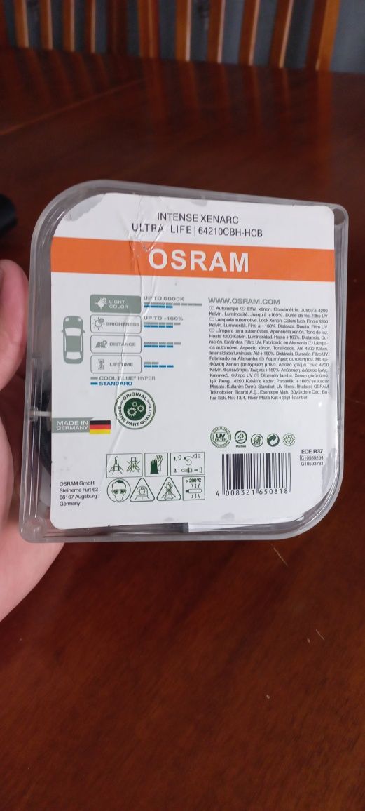продам ЛЭД лампы на фары OSRAM H4