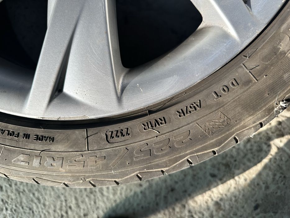 Vand jante R17 225/45 + cauciucuri