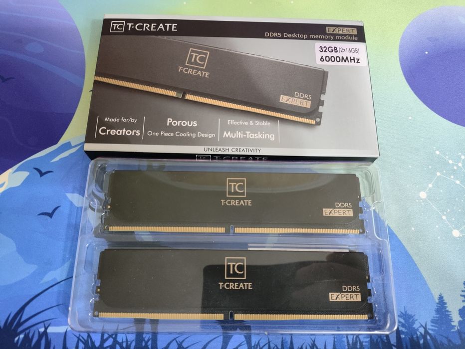 Озу ddr5 2x16gb 6000mhz Teamgroup T-create