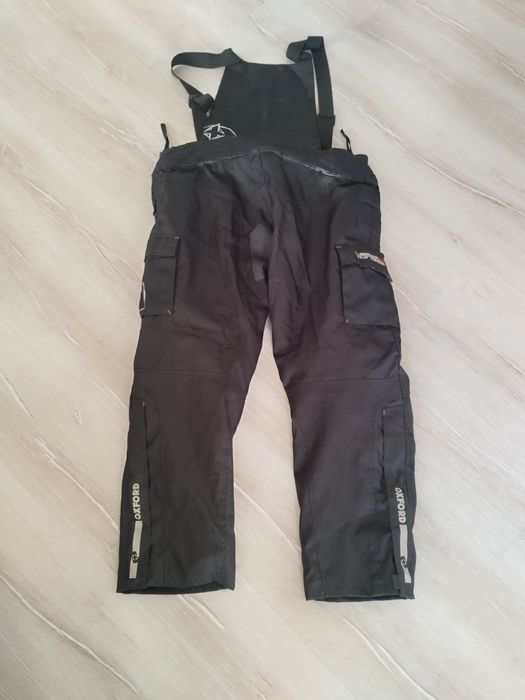 Мото екип с гащеризон, яке със сваляща подплата и обувки