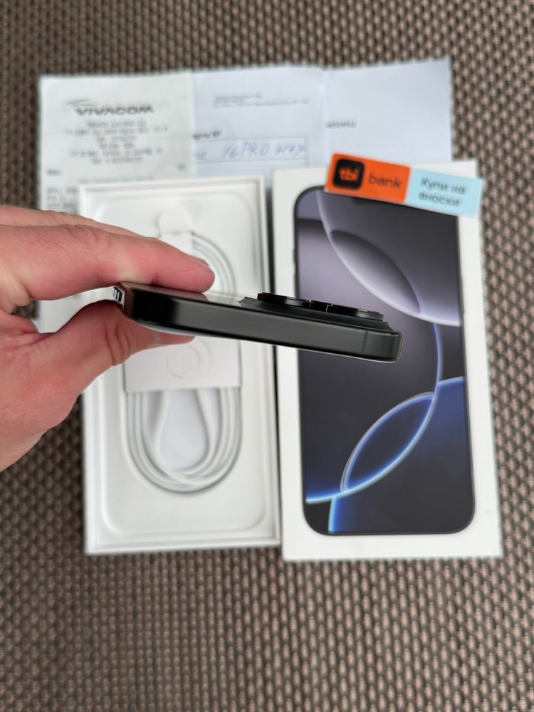НОВ! 256•iPhone 16 Pro max*ЛИЗИНГ 80лв/м айфон 16 про макс 256